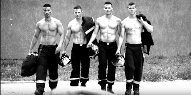 Vid O Le Making Of Du Calendrier Des Pompiers Sans Fronti Res Femme