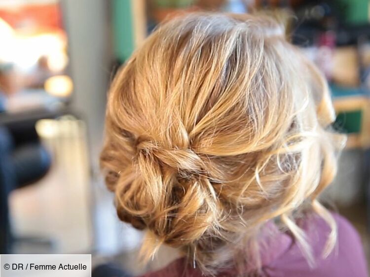 VIDEO Le chignon bohème express Femme Actuelle Le MAG