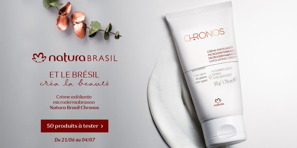 Testez la Crème Exfoliante Microdermabrasion Chronos Femme Actuelle