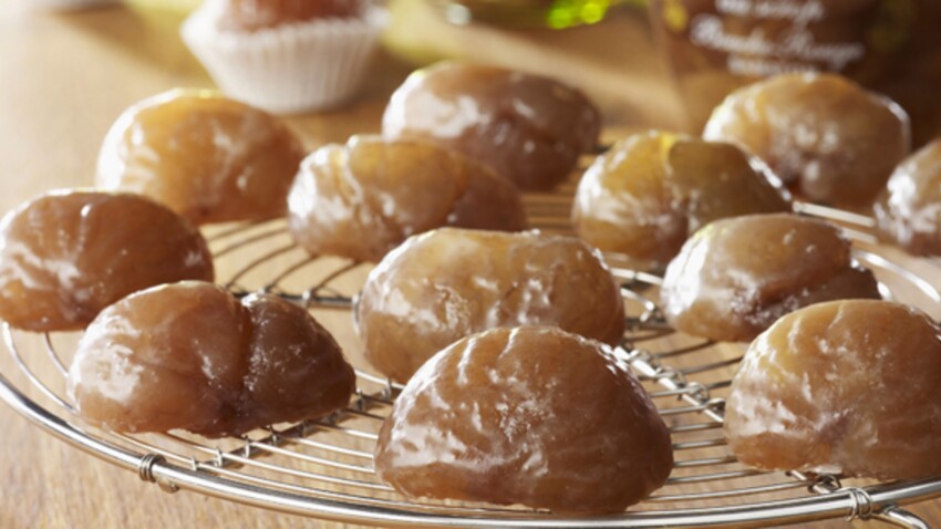 La recette des marrons glacés faits maison Femme Actuelle Le MAG