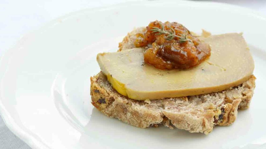 Toast De Foie Gras D Oie Et Son Chutney Figues Et Thym Rapide