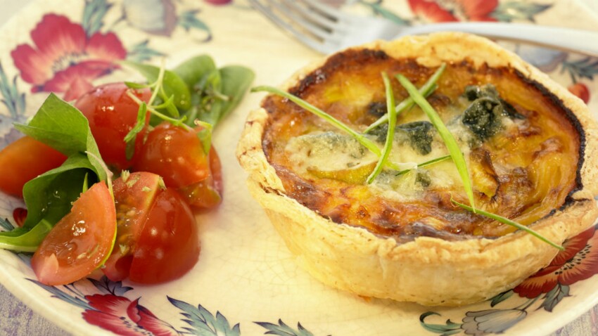 Tarte poireaux roquefort découvrez les recettes de cuisine de Femme