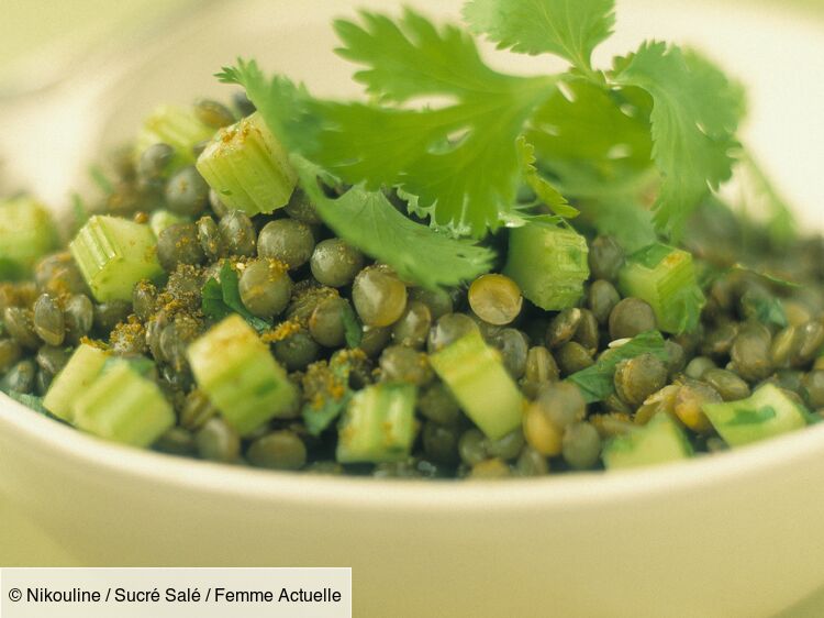 Salade de lentilles vertes rapide découvrez les recettes de cuisine