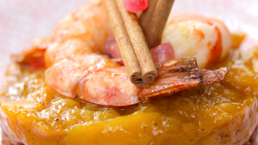 Gambas Flamb Es Au Cognac D Couvrez Les Recettes De Cuisine De Femme