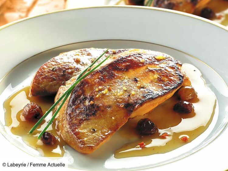 Foie gras poêlé aux raisins rapide découvrez les recettes de cuisine