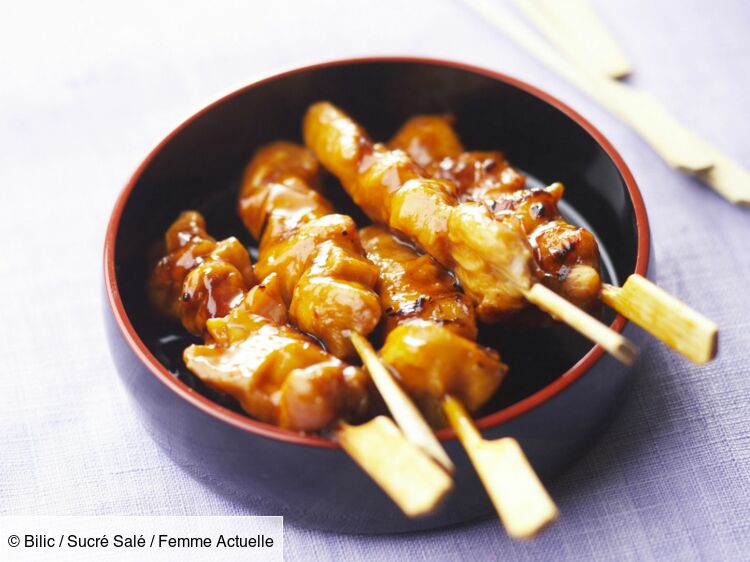 Poulet yakitori rapide découvrez les recettes de cuisine de Femme