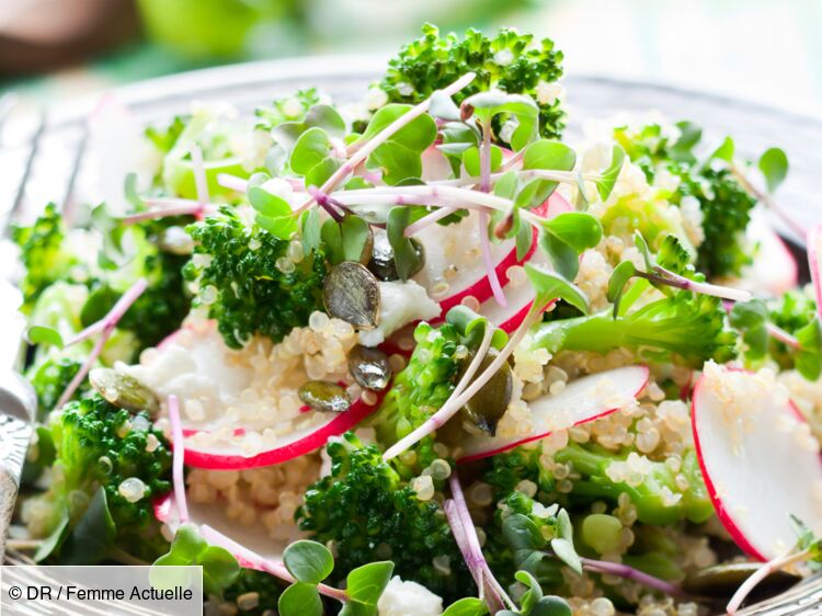 Salade De Brocolis Radis Et Feta Rapide D Couvrez Les Recettes De