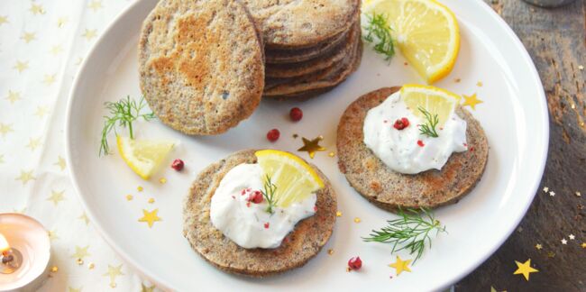 Blinis De Sarrasin Et Cheese Cream Facile Et Rapide D Couvrez Les