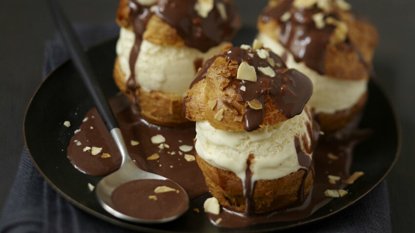 Profiteroles au chocolat découvrez les recettes de cuisine de Femme