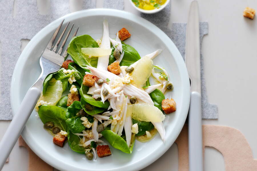 Nos recettes de salades complètes Femme Actuelle