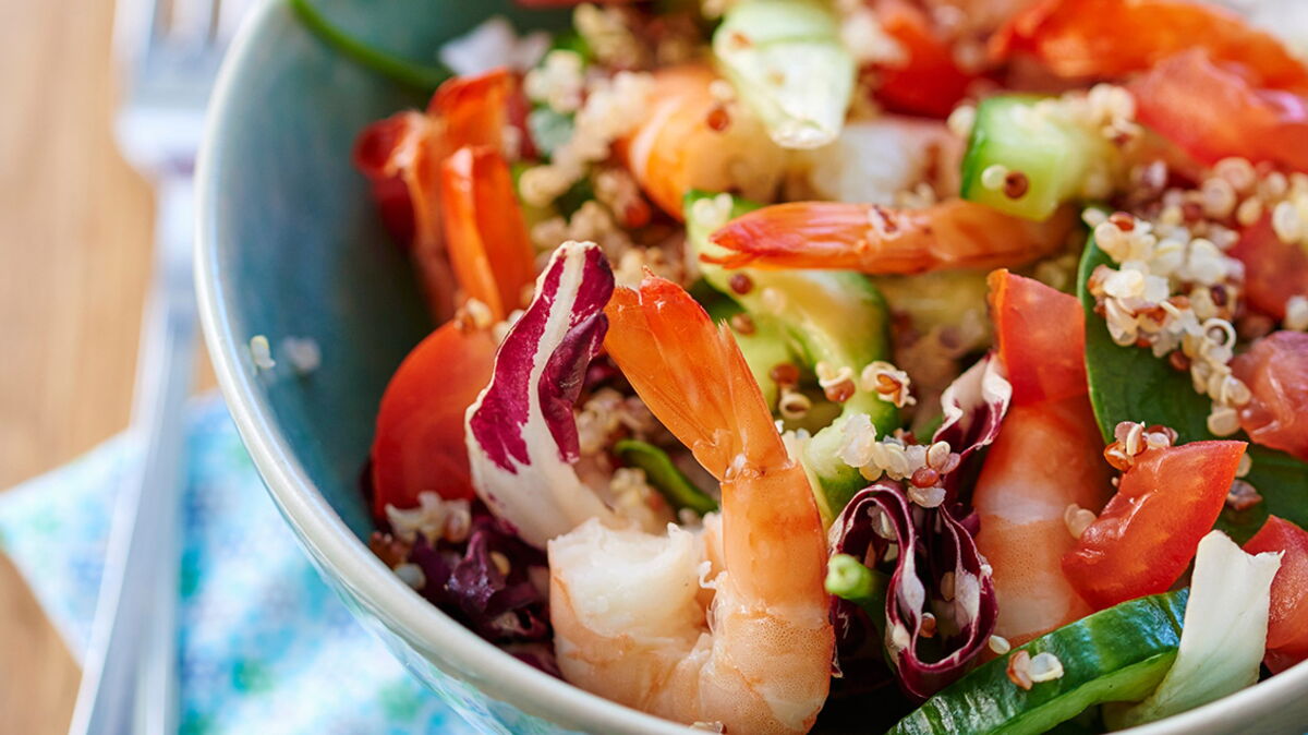 Salade de crevettes complète découvrez les recettes de cuisine de