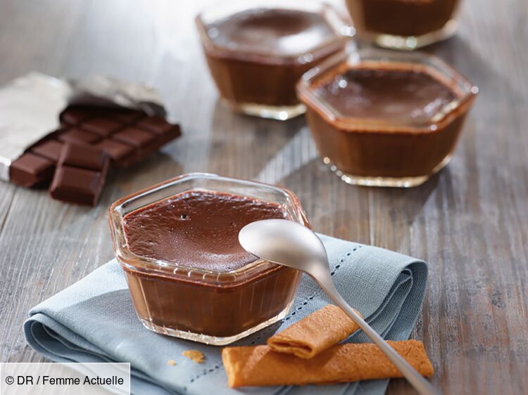 Crèmes au chocolat noir rapide découvrez les recettes de cuisine de