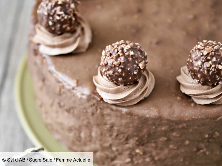 Gâteau aux Ferrero Rochers découvrez les recettes de cuisine de