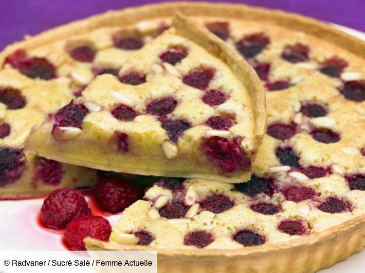 Tarte Amandine Aux Framboises Rapide D Couvrez Les Recettes De