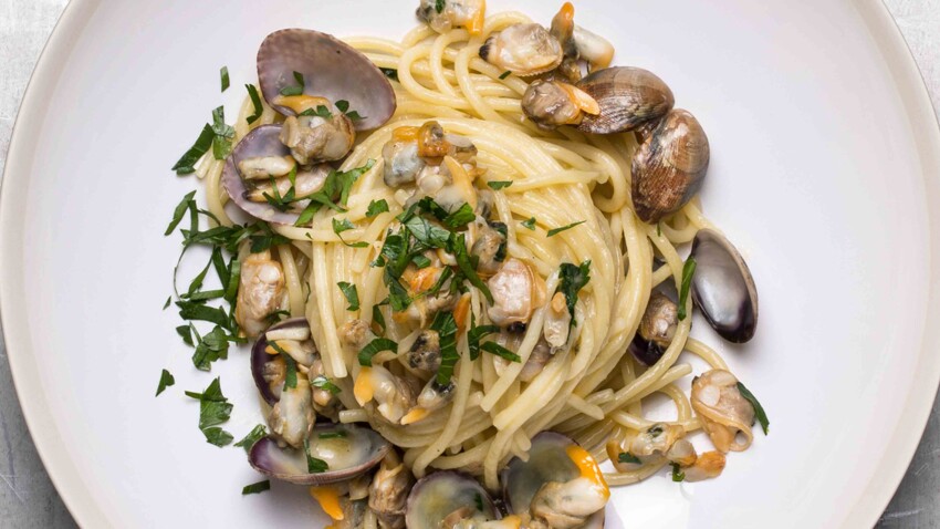 Linguine aux palourdes de Roberta cheffe italienne découvrez les