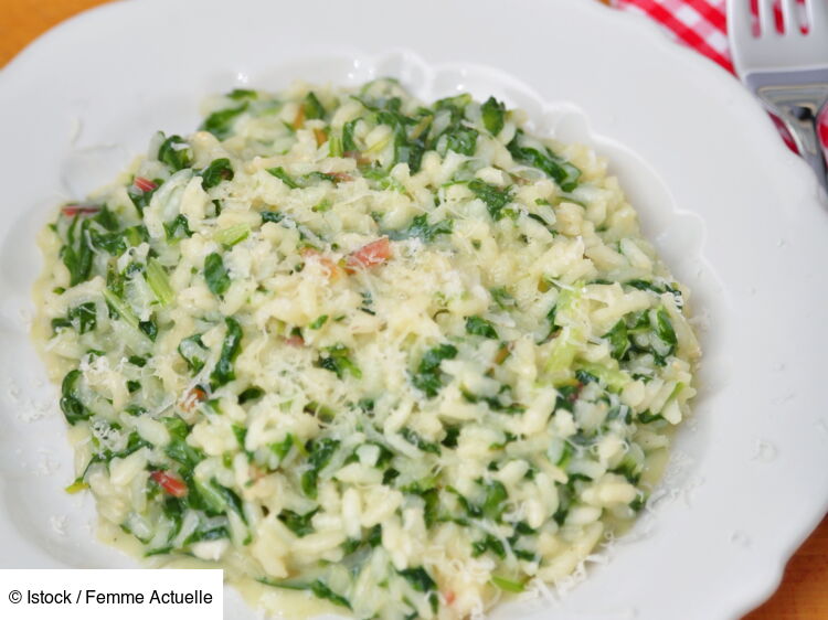 Risotto blettes rapide découvrez les recettes de cuisine de Femme