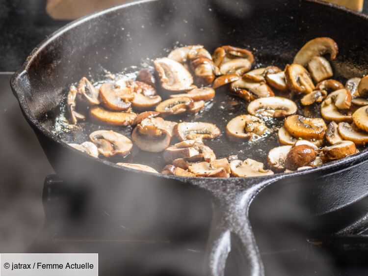 Comment Couper Des Champignons Femme Actuelle Le Mag