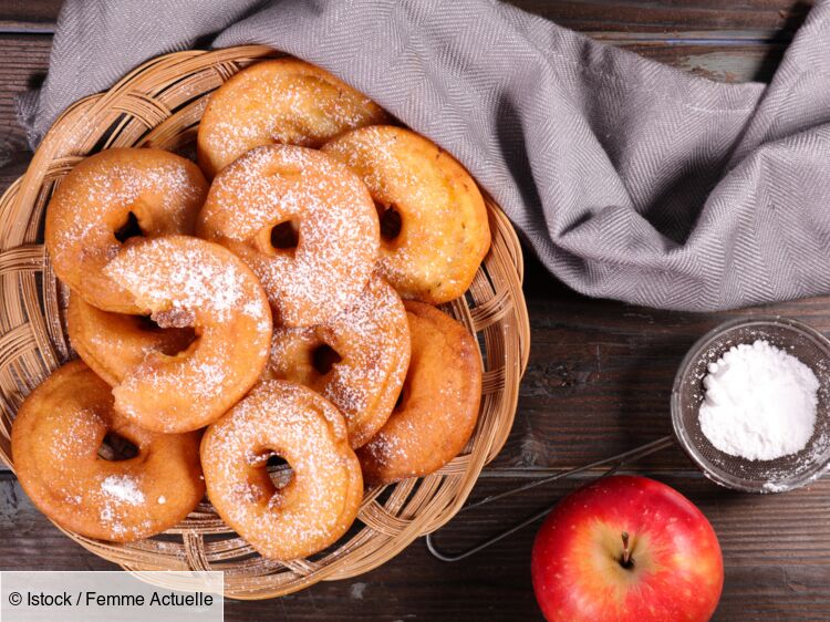 Tous En Cuisine La Recette Des Beignets De Pommes De Cyril Lignac Femme Actuelle Le Mag