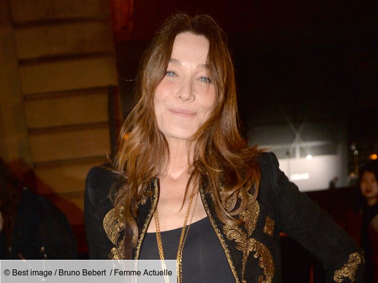 Carla Bruni Superbe Gros Plan Sur Sa Coupe Canon Et Ses Rides