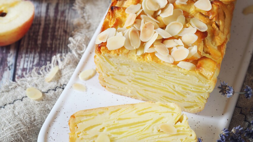 Lincroyable gâteau invisible aux pommes de Cyril Lignac Femme