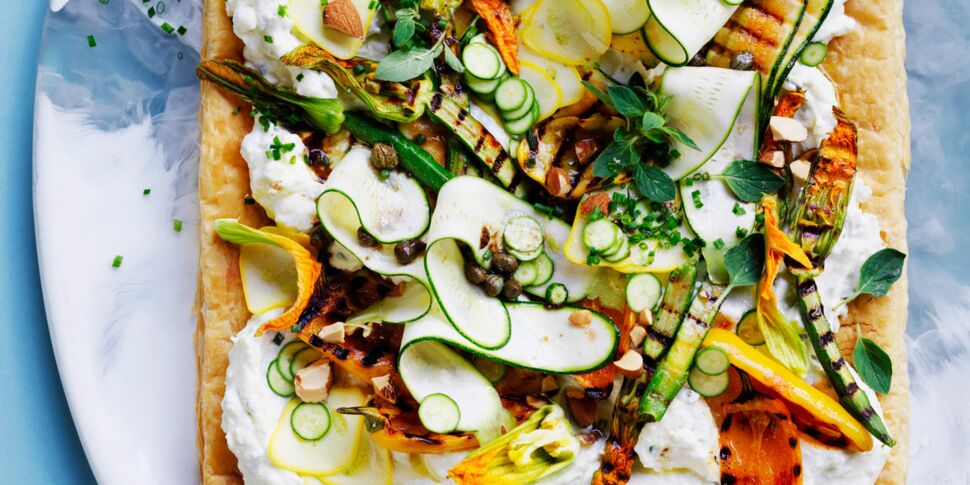 Tarte Aux L Gumes Du Soleil Et Fromage Blanc Facile D Couvrez Les