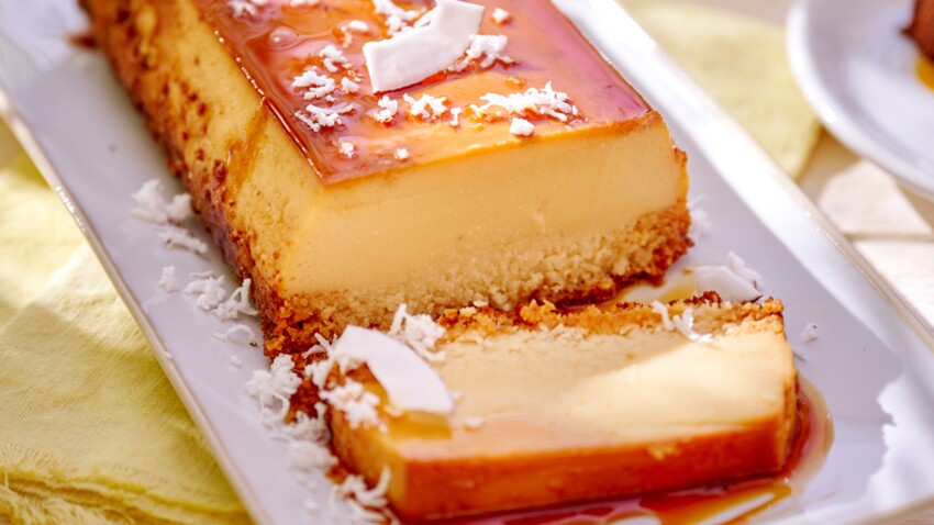 Flan La Noix De Coco Rapide D Couvrez Les Recettes De Cuisine De Femme Actuelle Le Mag