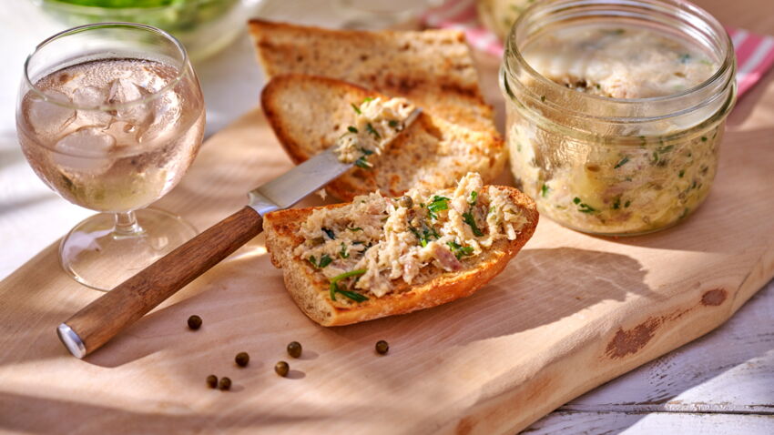 Rillettes De Poulet Au Poivre Vert Et Estragon Facile D Couvrez Les