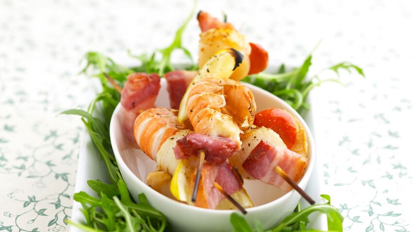 Haut 52 Imagen Brochette De Fruits De Mer Marmiton Fr Thptnganamst