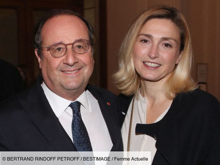 Julie Gayet mariée à François Hollande sa robe chic et originale