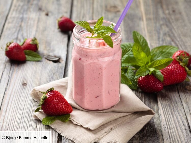 Milkshake La Fraise Facile Et Rapide D Couvrez Les Recettes De