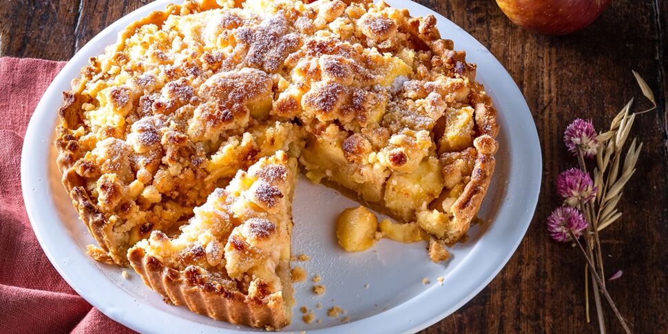 Tarte Aux Pommes Streusel Facile D Couvrez Les Recettes De Cuisine De