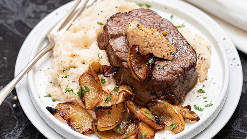 Pav De B Uf Rossini Et Pommes L Aigre Doux Rapide D Couvrez Les