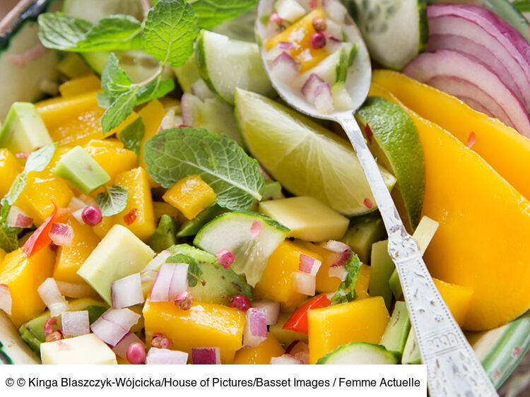 Salade De Mangue Tha E Facile Et Rapide D Couvrez Les Recettes De