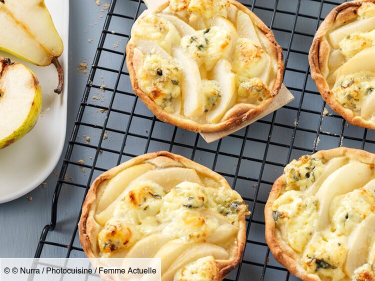 Tartelettes Aux Poires Et Bleu D Auvergne Facile Et Rapide D Couvrez