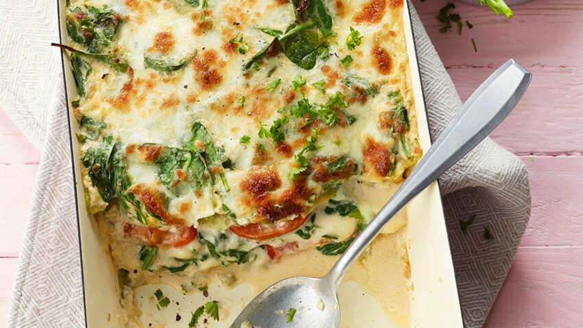 Lasagnes Aux Pinards Et Tomates En Persillade Facile D Couvrez Les