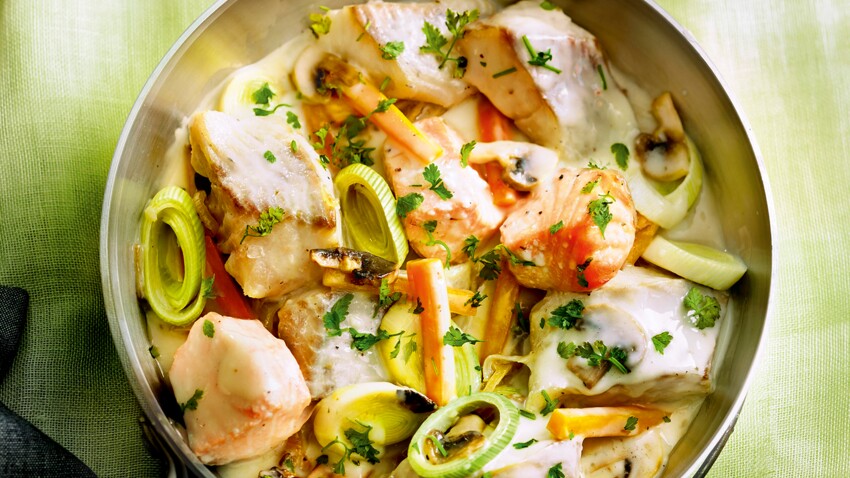 Blanquette De Poissons Au Riz Rapide D Couvrez Les Recettes De