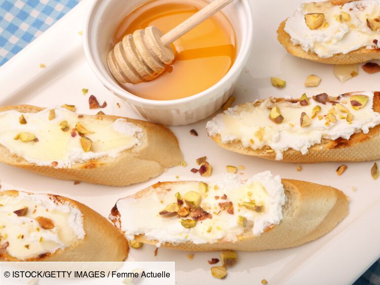 Toasts chèvre et miel rapide découvrez les recettes de cuisine de