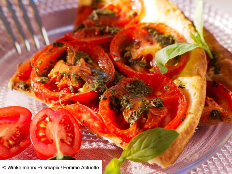 Tarte fine tomates et pesto facile et rapide découvrez les recettes