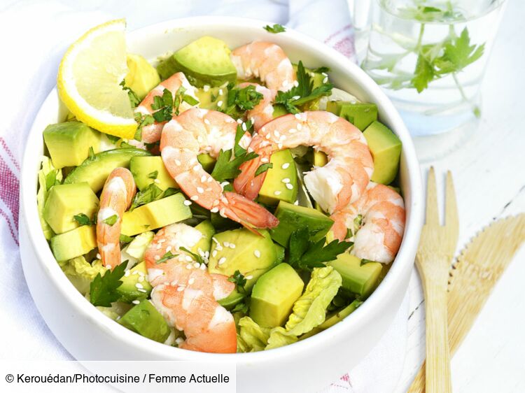 Salade avocat crevettes facile et rapide découvrez les recettes de