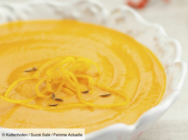 Soupe Carotte Orange Cumin Facile Et Rapide D Couvrez Les Recettes De