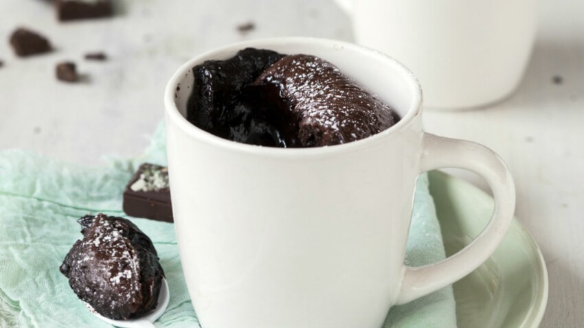 Mugcake Au Chocolat Sans Oeuf Facile Et Rapide D Couvrez Les Recettes