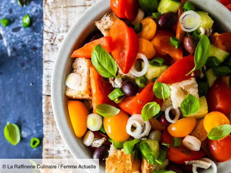 Panzanella Au Vinaigre Aux Herbes De Provence Facile Et Rapide