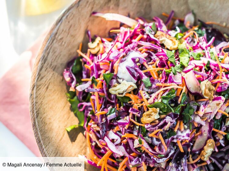 Salade De Chou Rouge Lhuile Dolive De Provence Aoc Facile Et Rapide