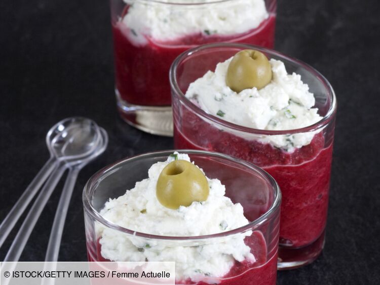 Verrine Betteraves Et Boursin Facile Et Rapide D Couvrez Les Recettes