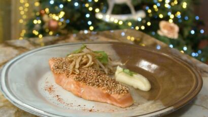 Tous En Cuisine La Recette Du Saumon Gravlax Et Vinaigrette Aux