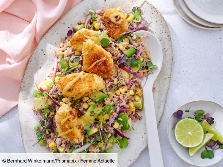 Salade De Riz Sauvage Et Filets De Poulet Pan S Rapide D Couvrez Les