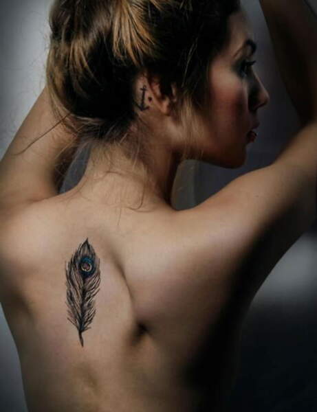 Tatouage Plume Id Es Pour Craquer Femme Actuelle