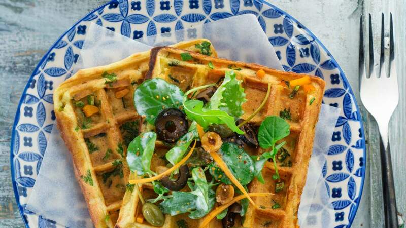 Gaufres salées aux légumes nos 20 recettes gourmandes Femme Actuelle