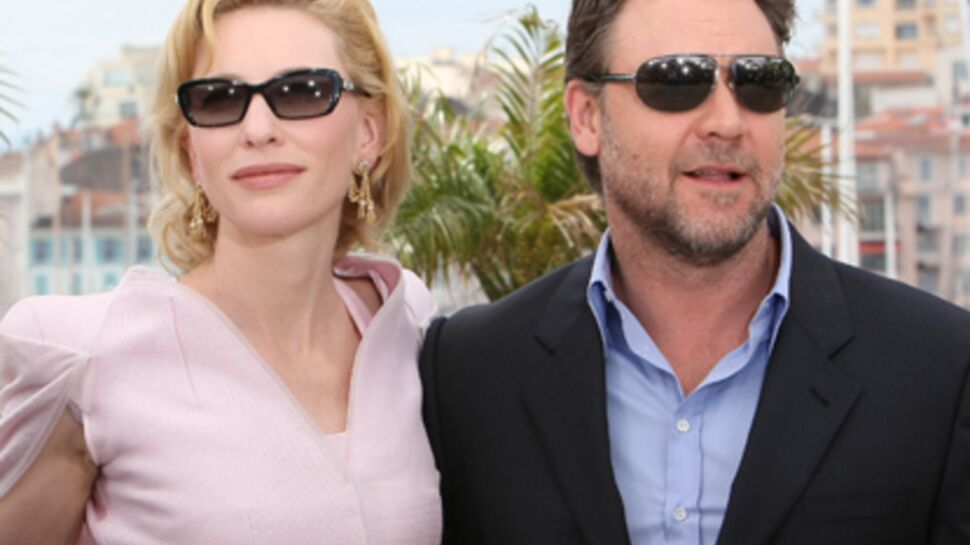 Festival de Cannes : Cate Blanchett et Russell Crowe ouvrent le bal