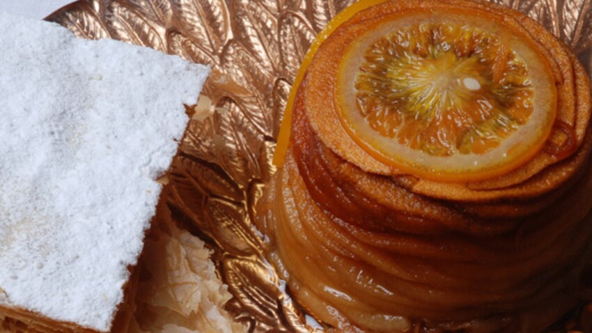 Gateau De Pommes En Tatin De Marc Meneau Decouvrez Les Recettes De Cuisine De Femme Actuelle Le Mag